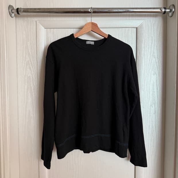 AD 2001 high gauge knit pullover