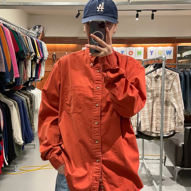 에디바우어 코튼 셔츠  