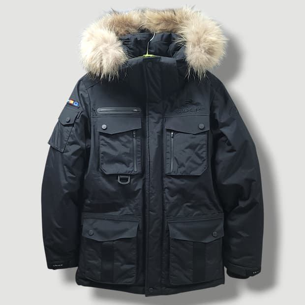 [S] 아이더 블랙 700 바라카 알파 덕 다운 패딩