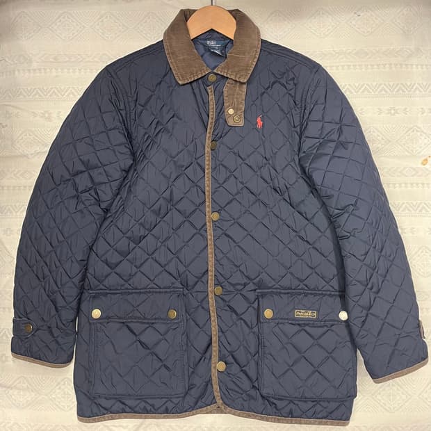 폴로 랄프로렌 네이비 퀼팅 자켓