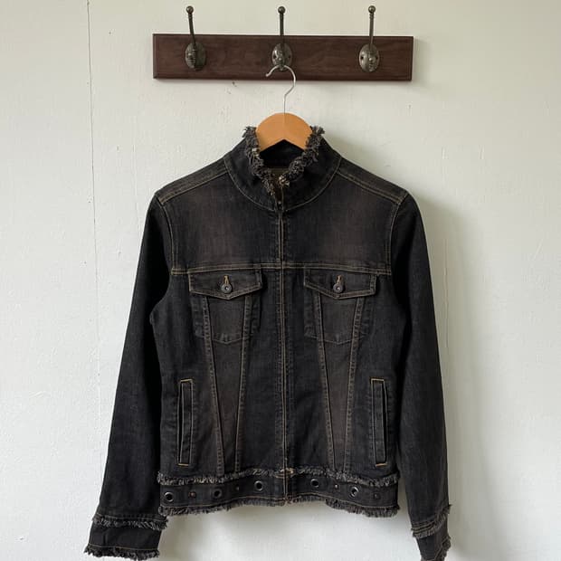 ELLEPLANETE y2k 데님 자켓