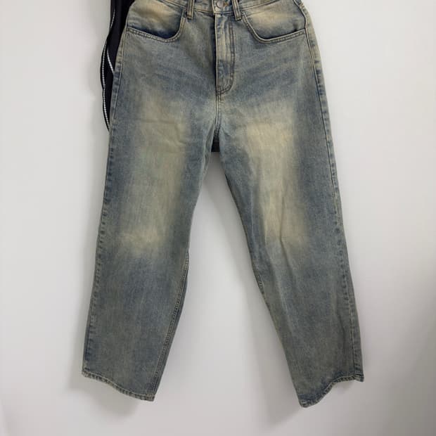 오도어 토니 와이드 데님 