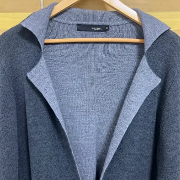 시리즈 남성 카라넥울가디건자켓 100