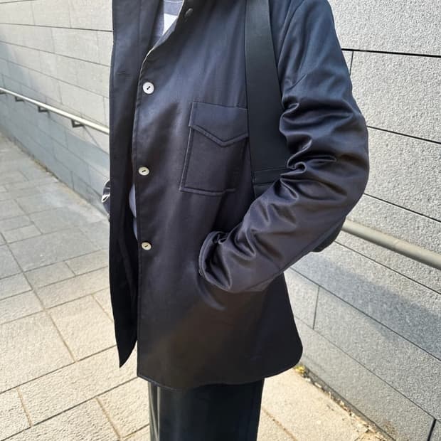 Jil Sander by Raf Simons Silk Jacket