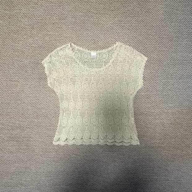 RETRO GIRL crochet knit