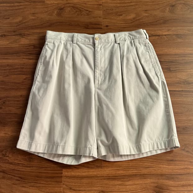 [36]폴로 랄프로렌 USA TYLER SHORTS 핀턱 치노 쇼츠
