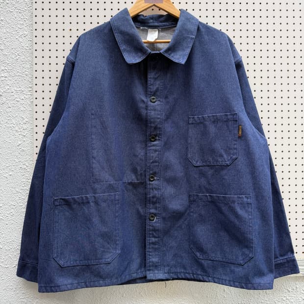 OLD VINTAGE LE LABOUREUR DENIM 프렌치워크자켓 