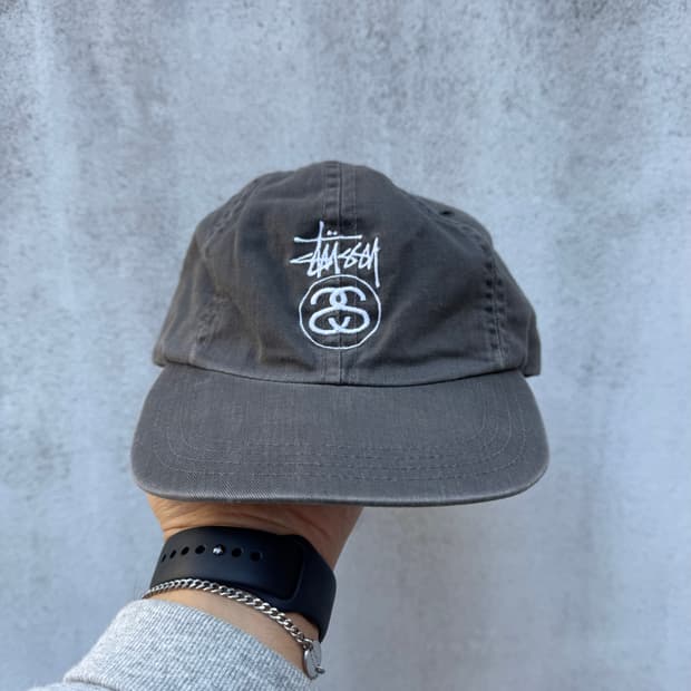 90s 스투시 Double S 로고 볼캡