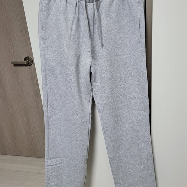 지오다노 기모 트랙 팬츠 M