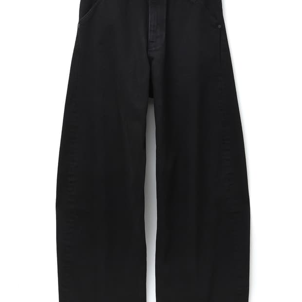 Hatchingroom Wide Curve Jeans Jet Black