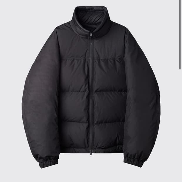 해칭룸 vtg 푸퍼 블랙 3사이즈 판매