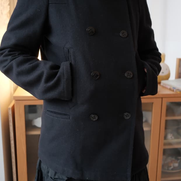 Wool peacoat