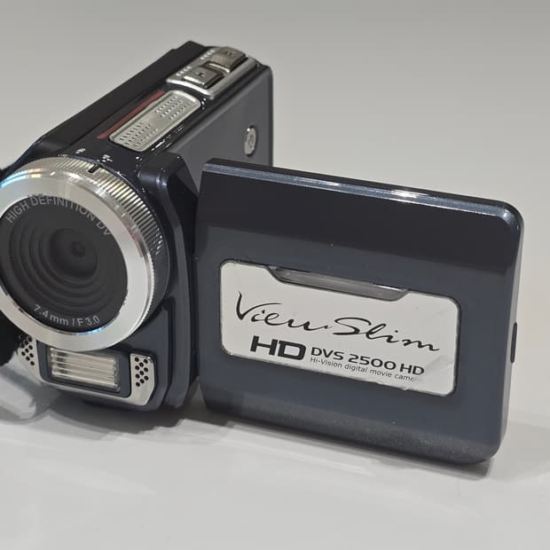 빈티지 디카 디지털 카메라 캠코더 켄코 dvs 2500HD/작례 있음