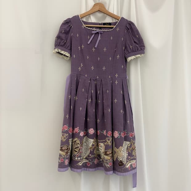 Gothic Lavender Antique One-piece