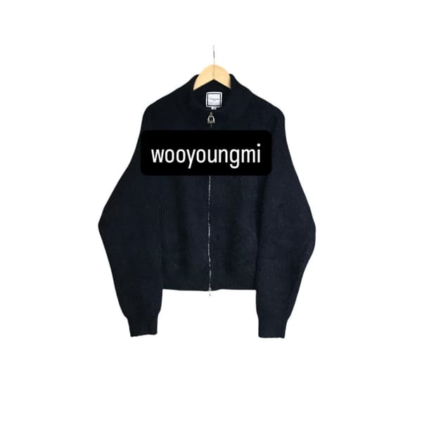 우영미 24FW 울 블랜드 투웨이 니트 집업자켓 크림 최근 거래 내역 1