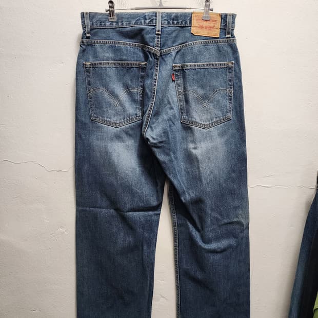 90s 리바이스 멕시코산 569 루즈스트레이트 청바지