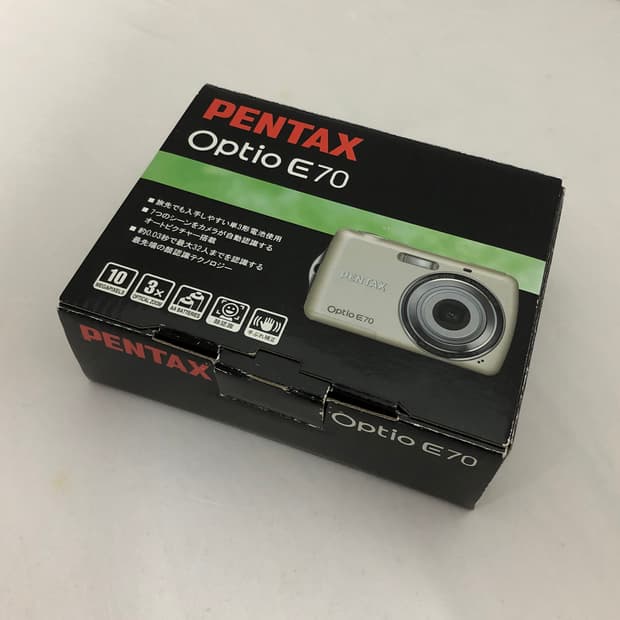 (신품급, 박스셋) 펜탁스 옵티오 E70