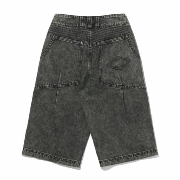 [M] 미스치프 워시드 버뮤다 팬츠