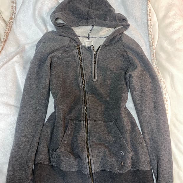 미하라 야스히로 사선 후드집업