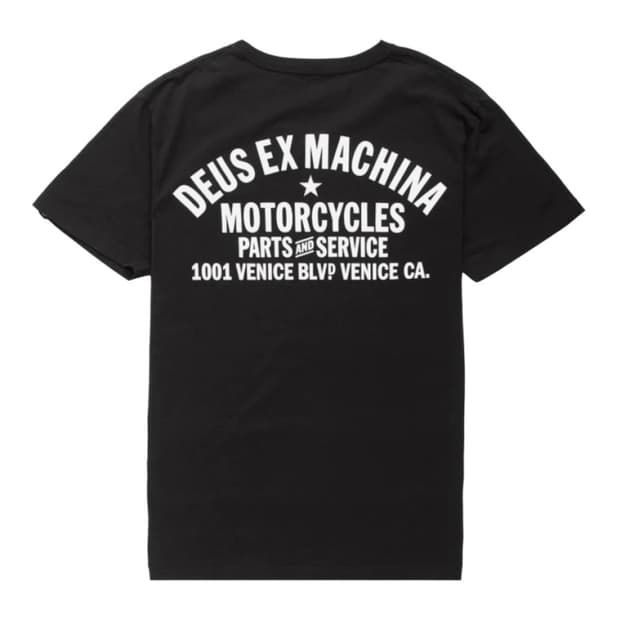 데우스 엑스 마키나 베니스 어드레스 티셔츠 블랙
