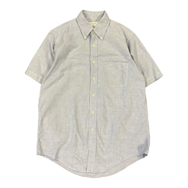 L) 브룩스 브라더스 메이커스 USA 옥스포드 반팔 셔츠 TS-050