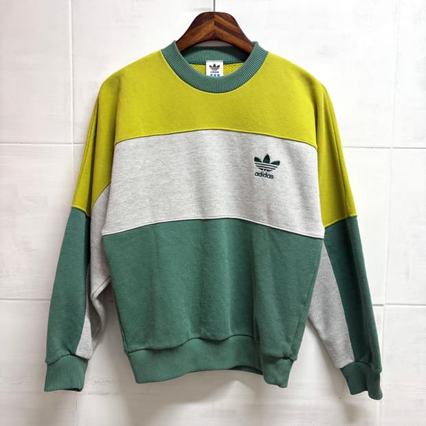 80s 아디다스 adidas 데상트 스웻셔츠 맨투맨