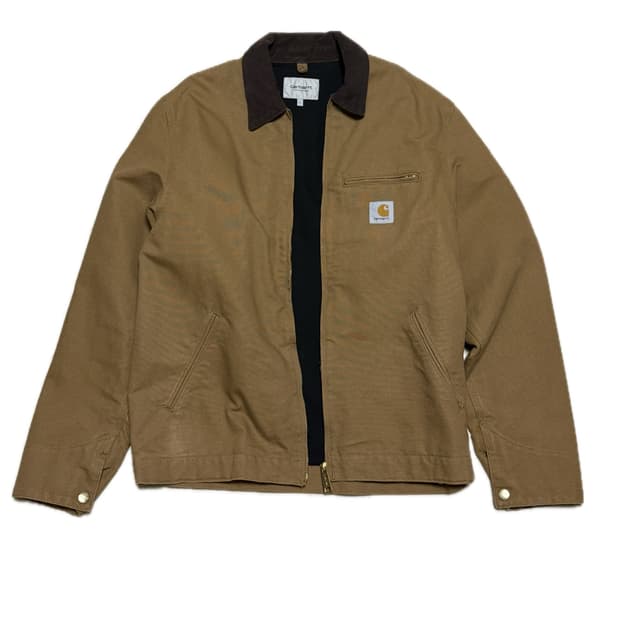 칼하트 WIP 디트로이트 자켓 해밀턴 브라운 토바코 스프링