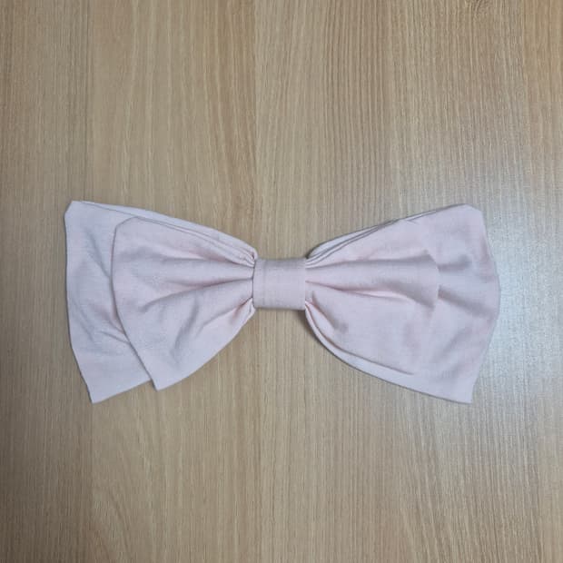 리즈리사 베이비핑크  BIG 리본