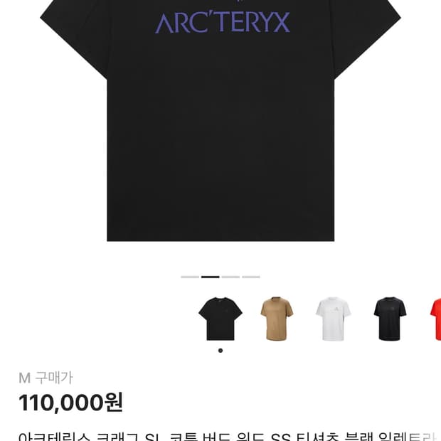 아크테릭스 반팔티