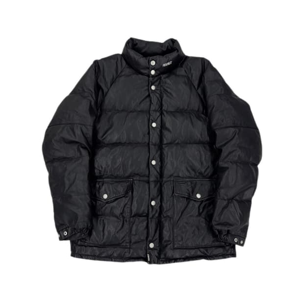 Respect 양가죽 램스킨 리얼레더 빈티지 패딩 자켓