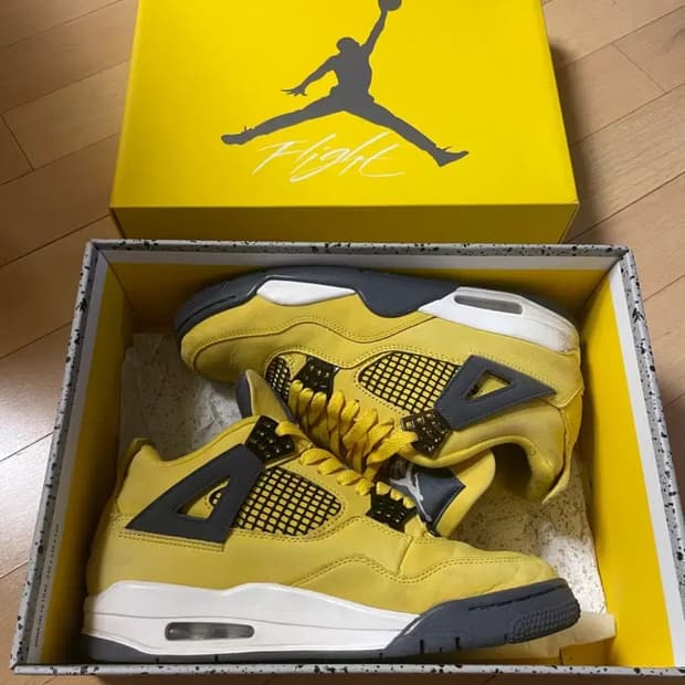 조던4 레트로 투어 옐로우