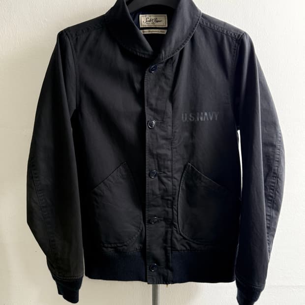 Salt & Pepper U.S.NAVY Deck Jacket