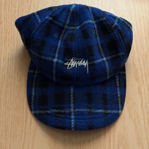 스투시 플리스 캡 