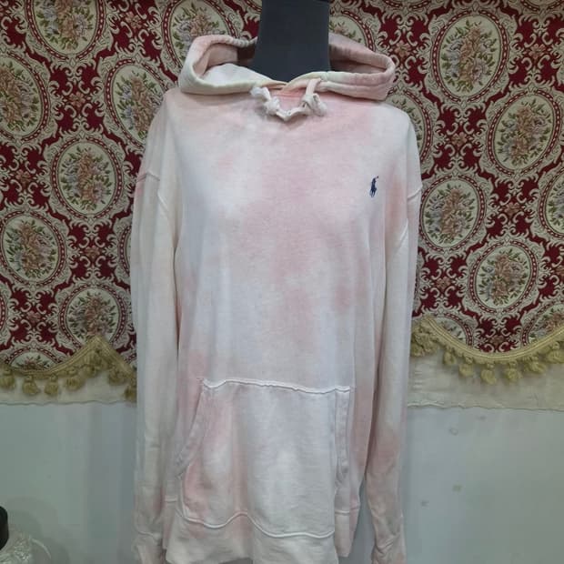 폴로 랄프로렌 코튼 린넨 혼방 프렌치 테리 후드