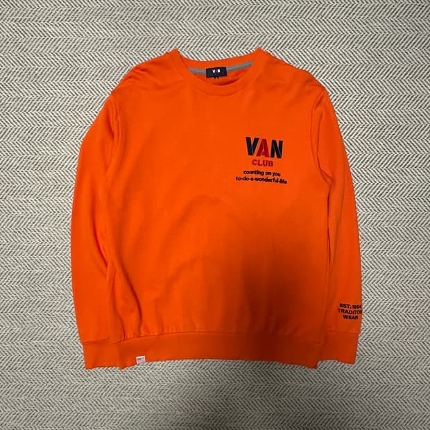 VAN JAC club usa cotton sweatshirt