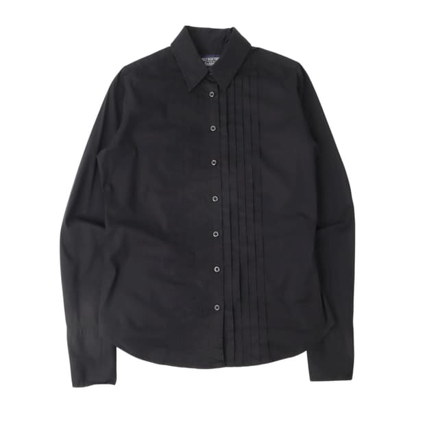 폴로진스 플리츠패널 코튼 셔츠