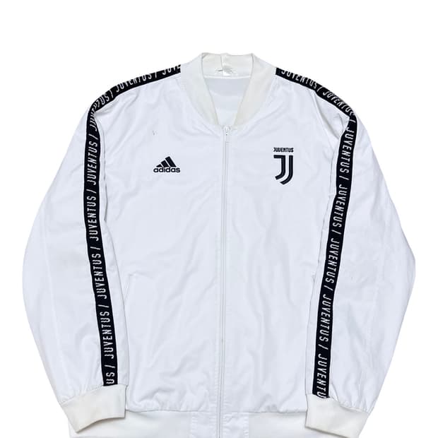 아디다스 유벤투스 화이트 바람막이