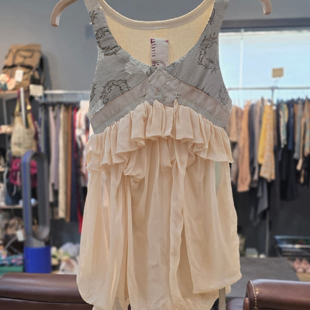 Italy/ Antonio Marras/ 하이엔드 실크  드레이프 탑