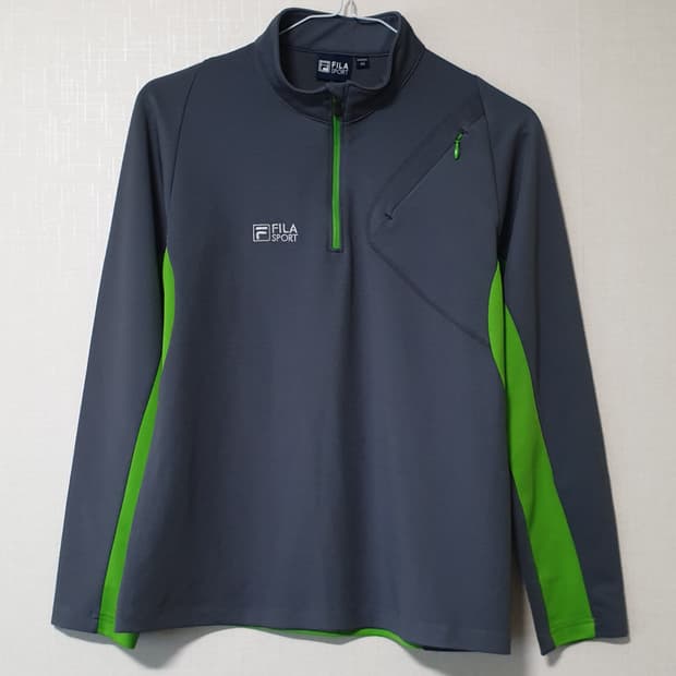 휠라 여성 반집업 긴팔티 95사이즈