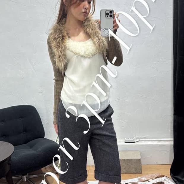 퍼 탈부착 오네갸루 볼레로 