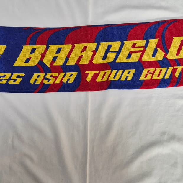 FC 바르셀로나 아시아 투어 머플러 팝니다