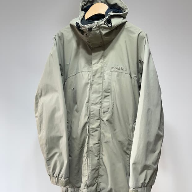 90's mont bell 2way zip up jacket