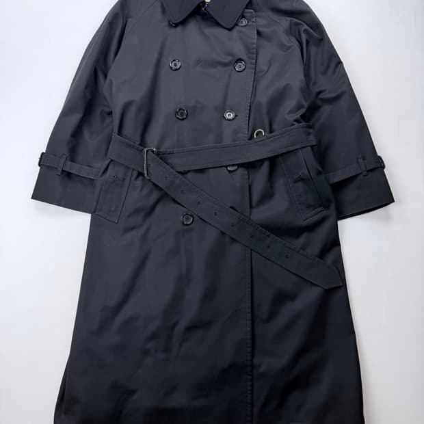00s 버버리 블랙 트렌치코트