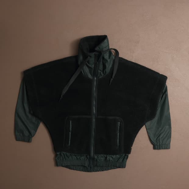 아디다스X스텔라맥카트니 크롭 플리스 집업 A1875