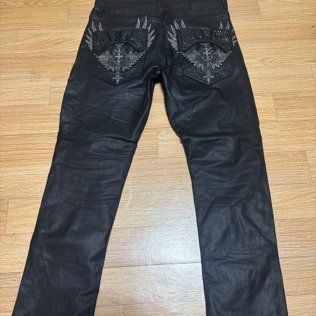 Cloud72 레더 패치 블랙