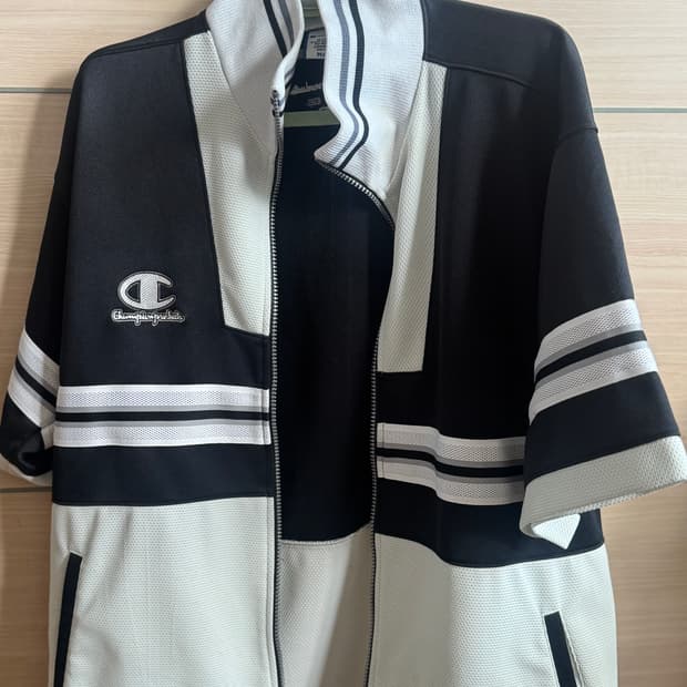 빈티지 챔피온 반팔집업 M