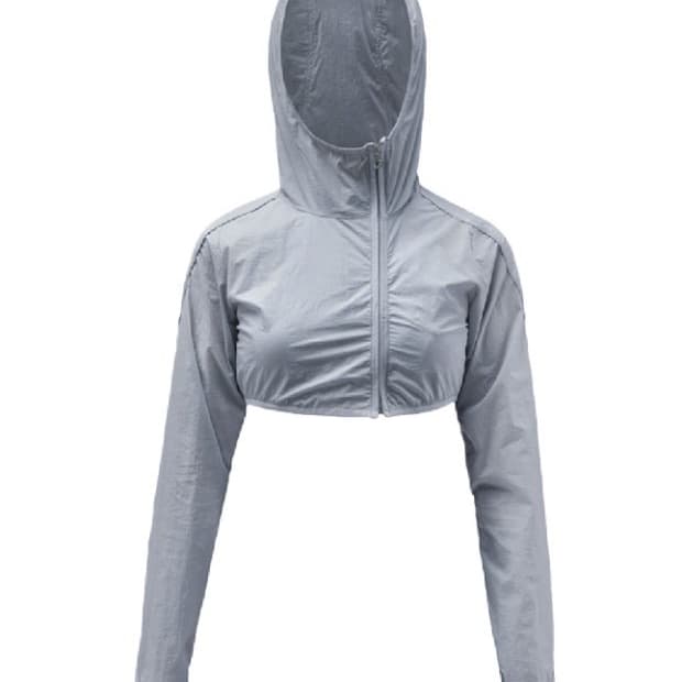 오호스 크롭 경량 자켓