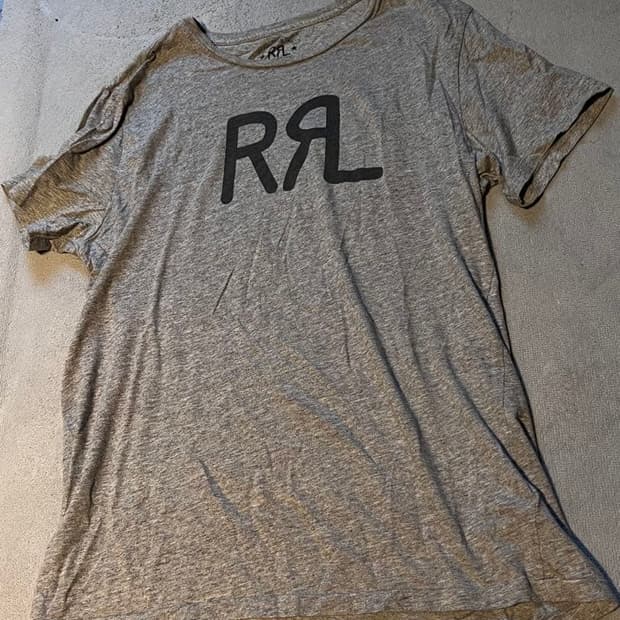 RRL 렌치로고 반팔티