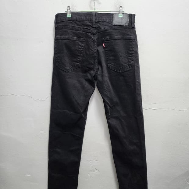 리바이스 502 블랙진 청바지