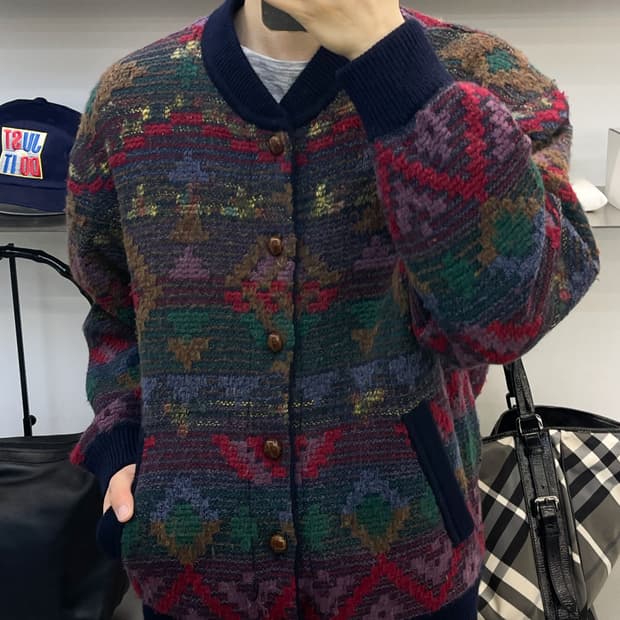 Hemmond 에스닉 나바호 울 자켓